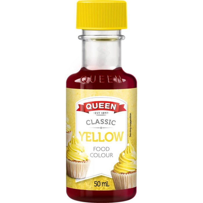 Gold color food coloring