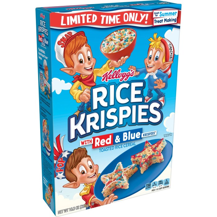 Rice krispie treats with food coloring