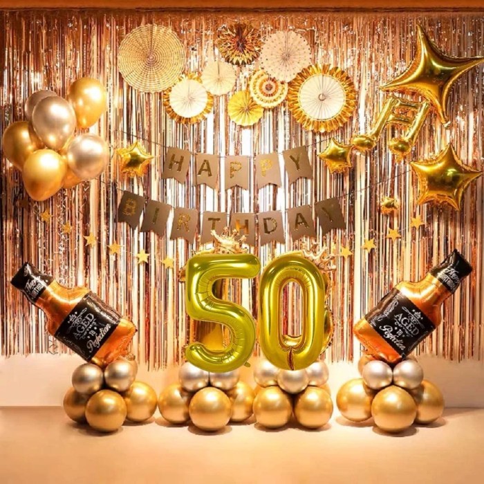 50th birthday party decoration