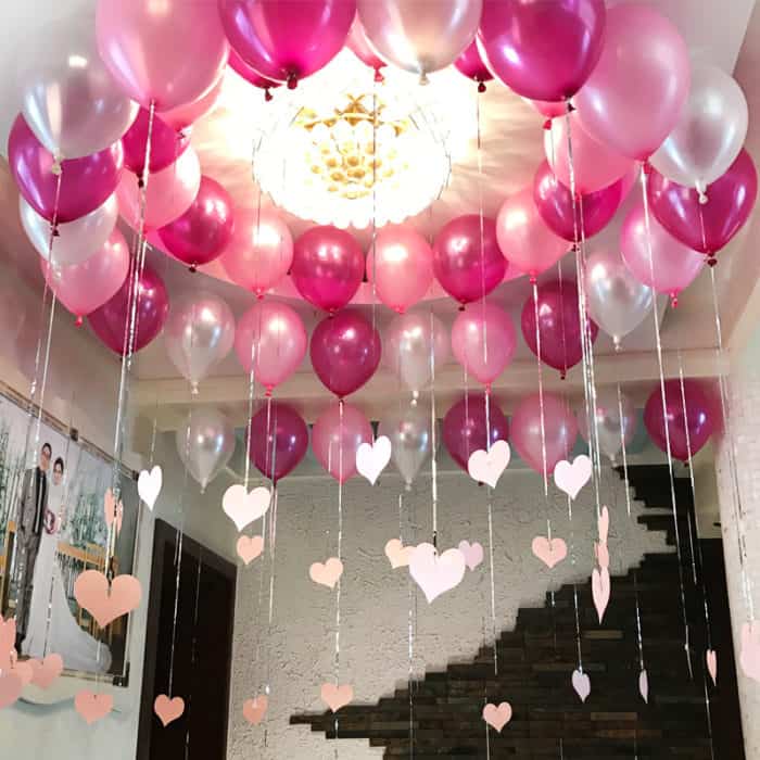 Room decoration in birthday