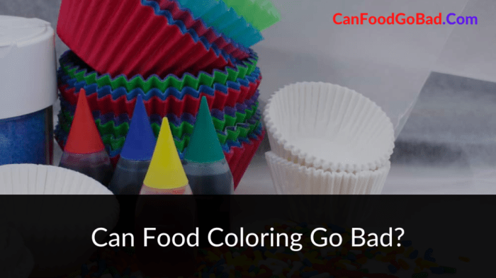 Dangers of food coloring