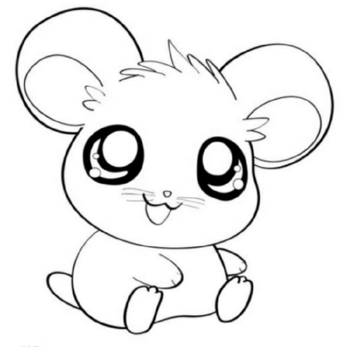 Coloring pages cute animals