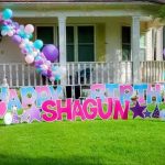 Simple outdoor birthday party decoration ideas