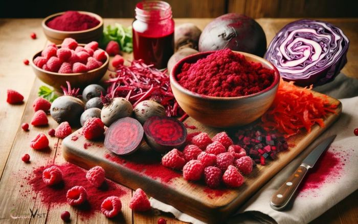 How to make natural red food coloring