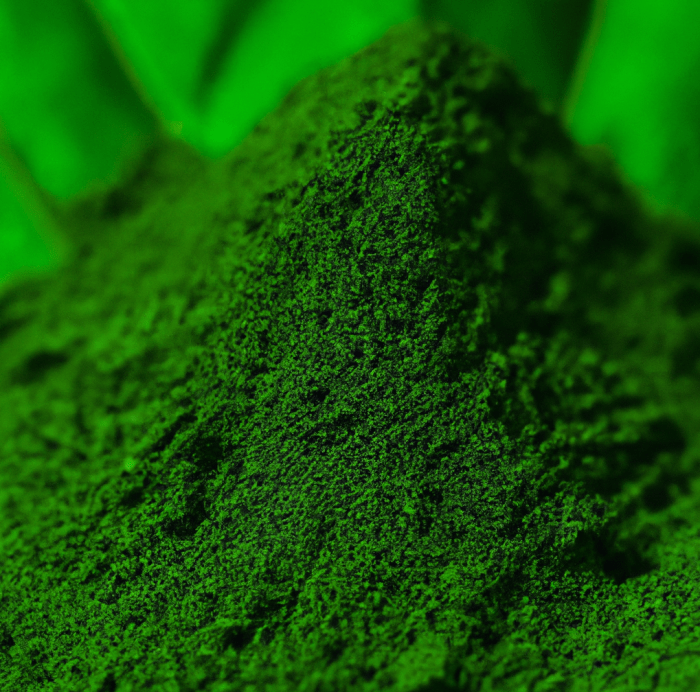 Green food coloring natural