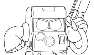 Brawl stars coloring pages