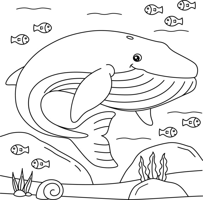 Blue coloring pages