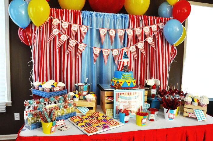 Birthday party theme decoration