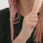 Food dye hair coloring