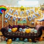 Photo decoration for birthday party