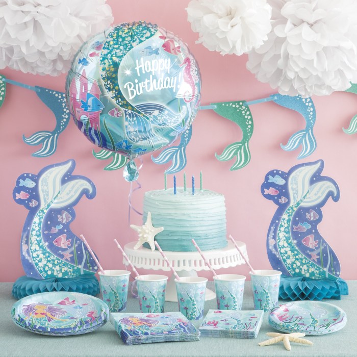 Mermaid birthday decoration ideas