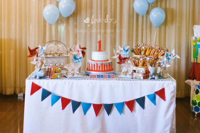 Birthday party table decoration ideas