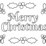 Christmas coloring pages for kids