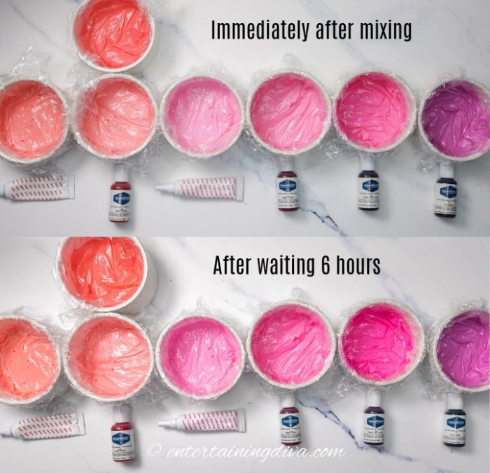 How to make magenta with food coloring