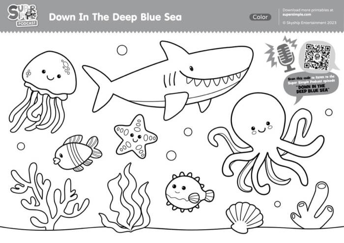 Blue coloring things pages color printable getcolorings print