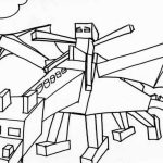 Minecraft creeper baby minecraft dragon coloring page