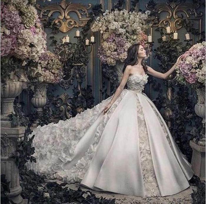 Unique elegant wedding dresses