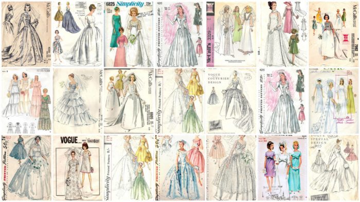 Wedding bridal patterns