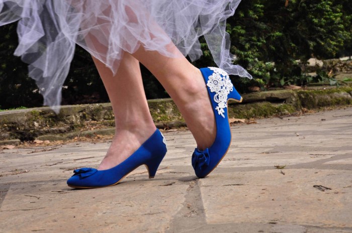 Royal blue dress shoes for wedding