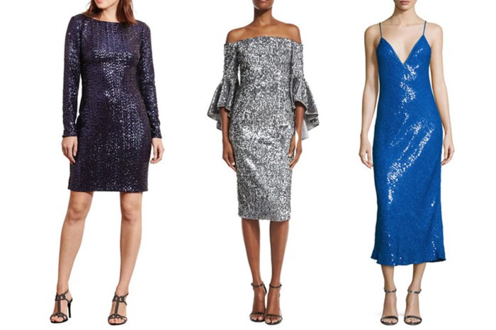 Sequin cocktail dresses for weddings