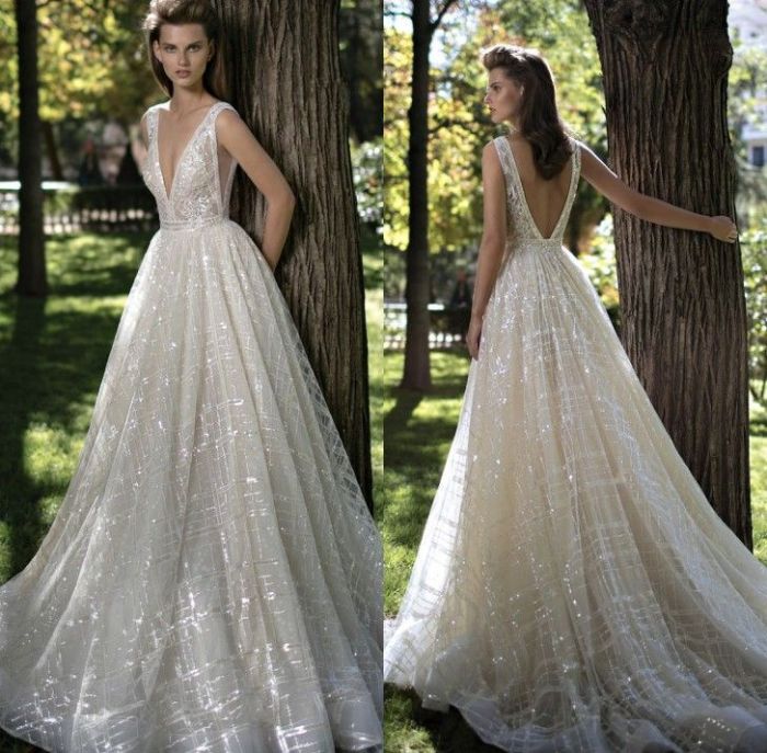 Sparkly berta wedding dress price