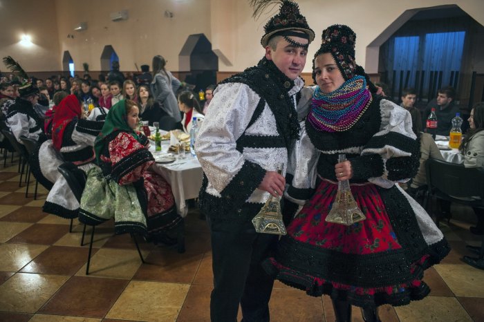 Traditional gypsy wedding dress