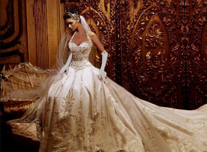 The world's most beautiful wedding dress